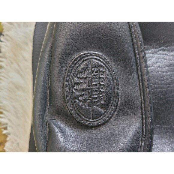 Auburn Woods Black Leather Fanny Pack - Picture 2 of 6